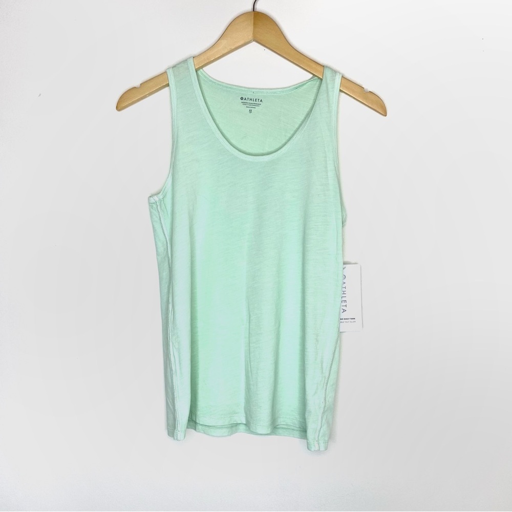 NWT Athleta Green Organic Daily Tank Size Extra Small